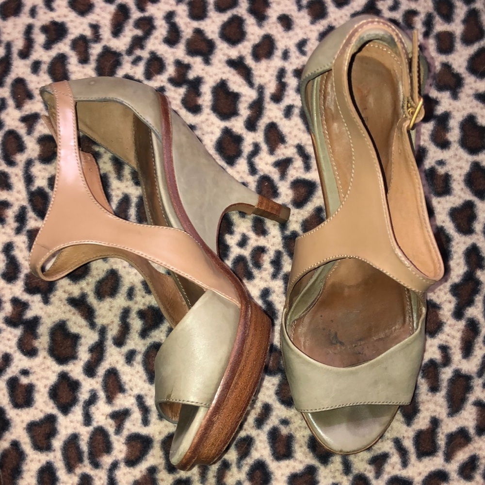 Leifsdottir funky platform heels